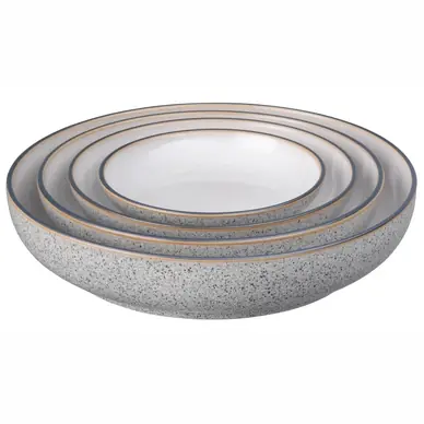 Premium Bols Denby Studio Grey Nesting Bowl (Lot de 4)